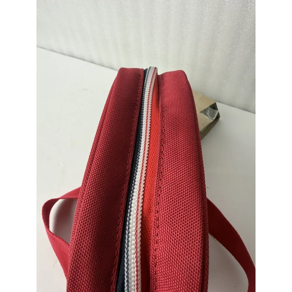 SuperDry Sportsyle Side Bag Red Crossbody Small Messenger Shoulder Strap Zip 9
